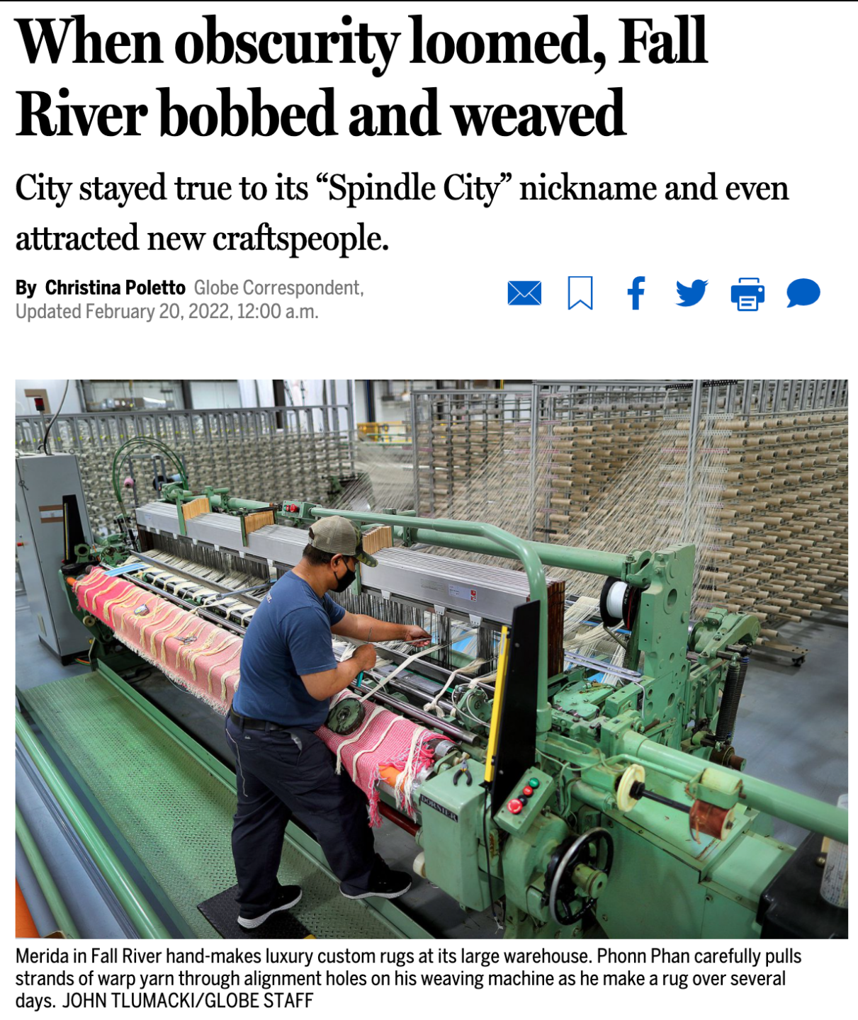 Boston Globe, Feb 20, 2022